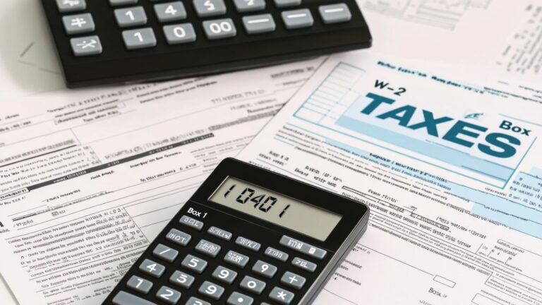 Formulaires fiscaux et calculatrice