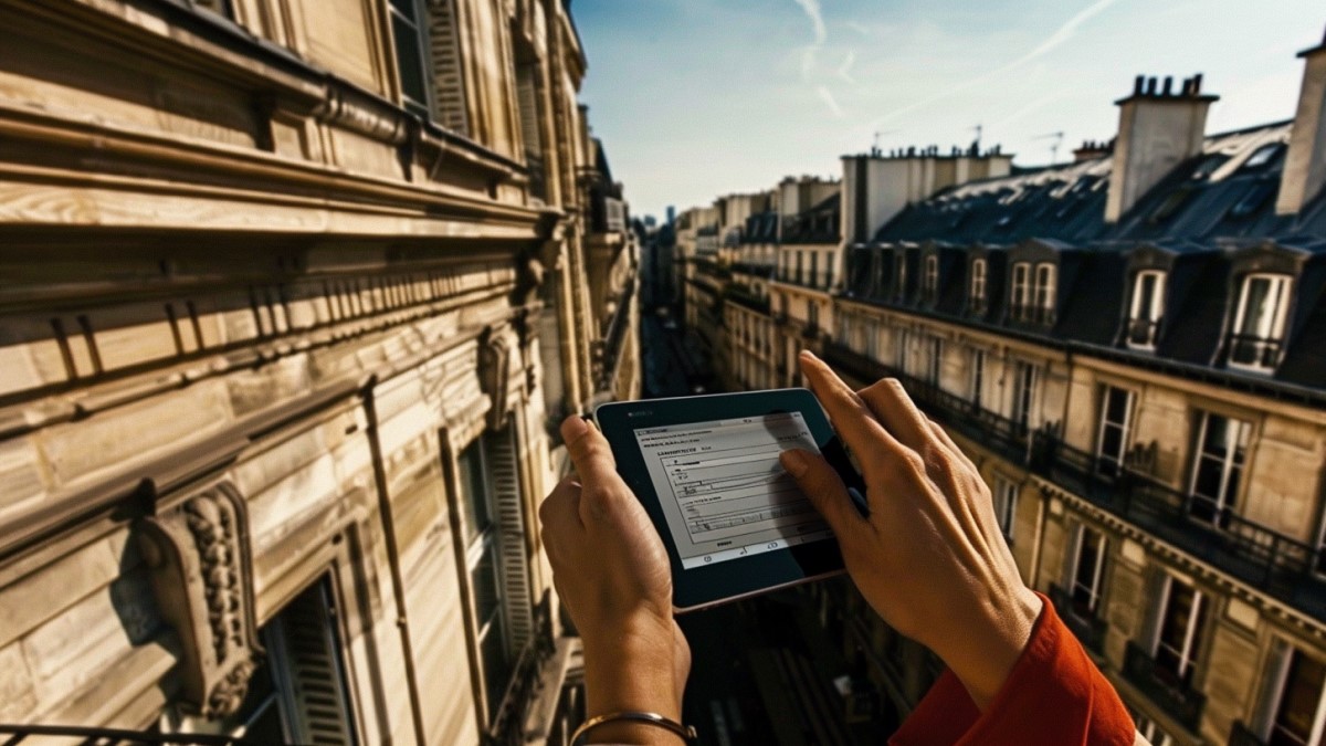 Utilisation d'une tablette