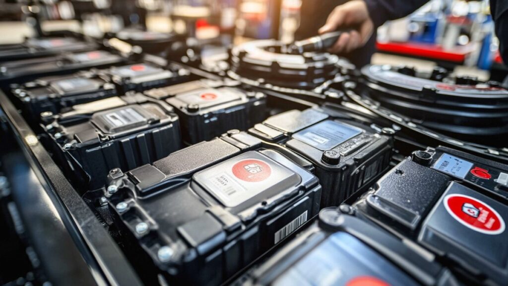 Inspection de batteries