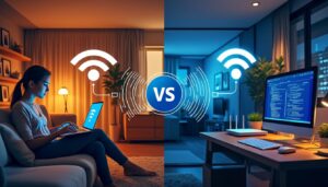 découvrez les différences essentielles entre le wifi et les connexions filaires. cet article compare la vitesse, la sécurité et la fiabilité des deux types de connexion pour vous aider à choisir la meilleure option pour vos besoins.