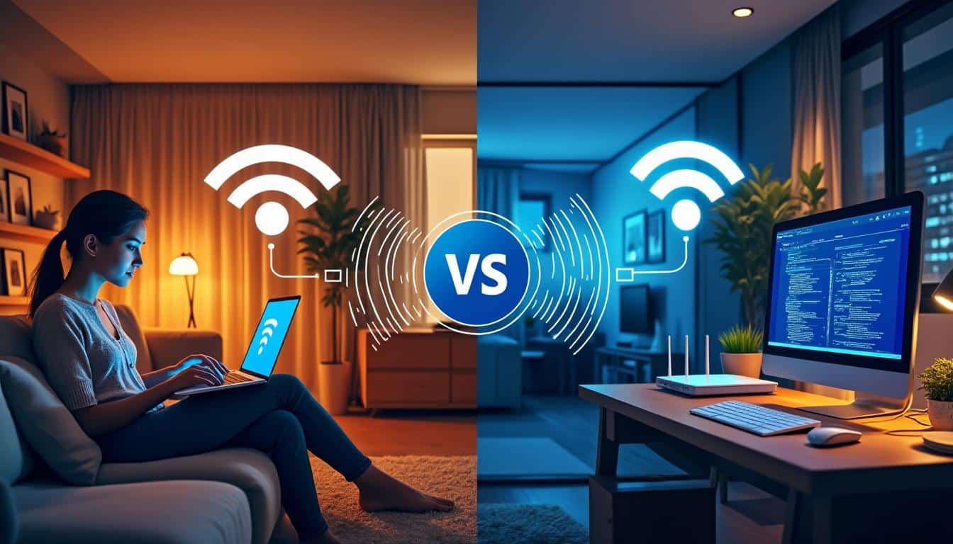 découvrez les différences essentielles entre le wifi et les connexions filaires. cet article compare la vitesse, la sécurité et la fiabilité des deux types de connexion pour vous aider à choisir la meilleure option pour vos besoins.
