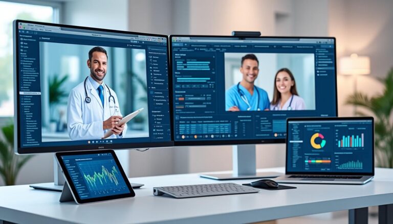 découvrez les logiciels les plus utilisés dans le secteur médical : outils de gestion des dossiers patients, planification, imagerie et téléconsultation pour optimiser l’efficacité et la qualité des soins.