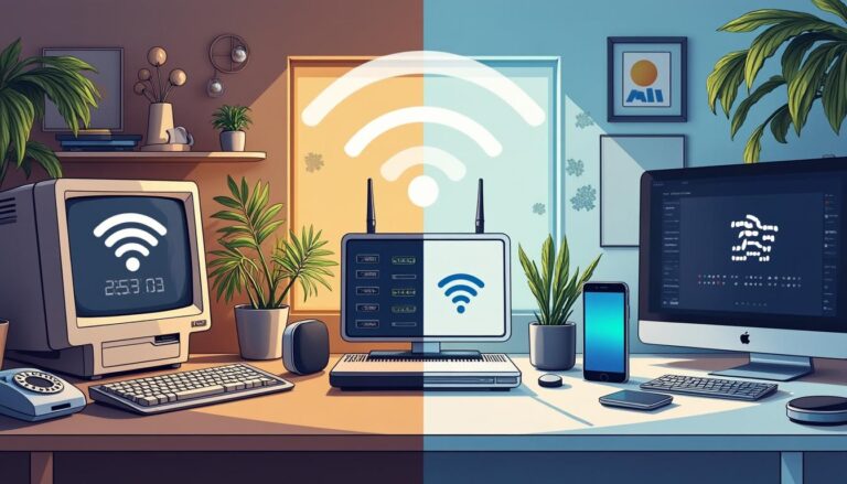 découvrez l’évolution du wifi, de ses origines aux débuts de la connectivité sans fil jusqu’à la norme wifi 6, pour comprendre comment la technologie a révolutionné notre manière d’accéder à internet.
