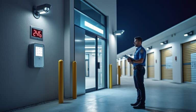 découvrez comment assurer la sécurité de vos box de stockage grâce à des caméras de surveillance, un accès sécurisé 24/7 et des assurances adaptées à vérifier avant la location.