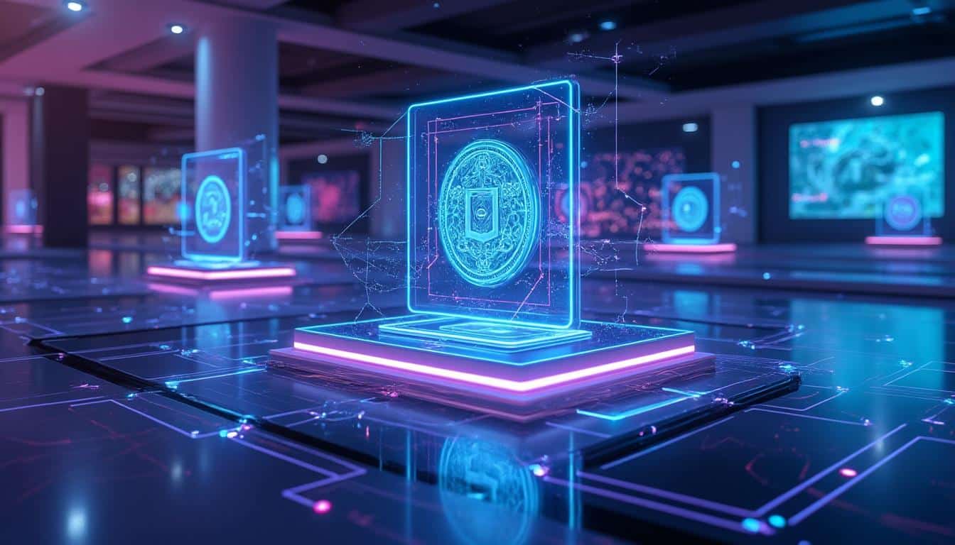 découvrez comment la blockchain garantit l'authenticité et la provenance des œuvres d'art numériques (nft), assurant sécurité et confiance pour les artistes et collectionneurs.