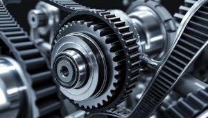 découvrez l'importance de la courroie de distribution, qui synchronise parfaitement les organes internes du moteur pour assurer son bon fonctionnement et sa durabilité.