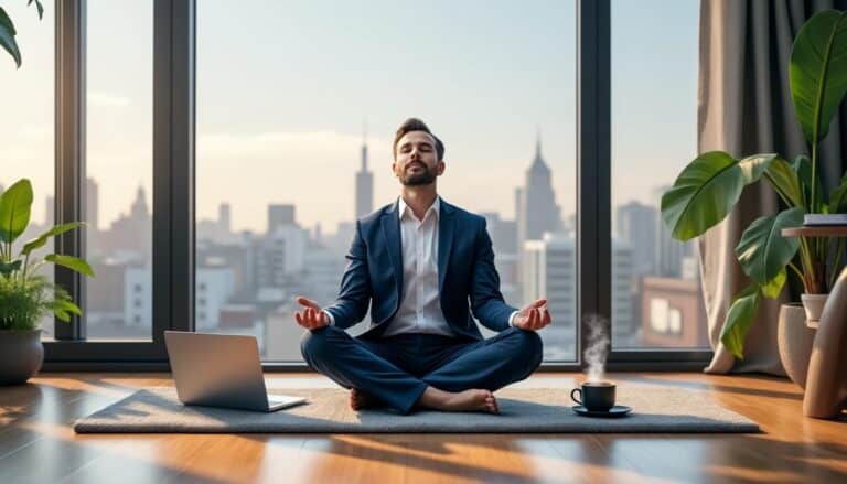 découvrez comment la méditation de pleine conscience aide à diminuer le taux de cortisol chez les cadres stressés pour améliorer leur bien-être et gérer le stress efficacement.