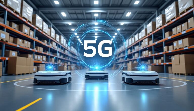 découvrez comment la 5g industrielle révolutionne la gestion des entrepôts en permettant le pilotage précis et efficace des robots autonomes, optimisant ainsi la logistique et la productivité.