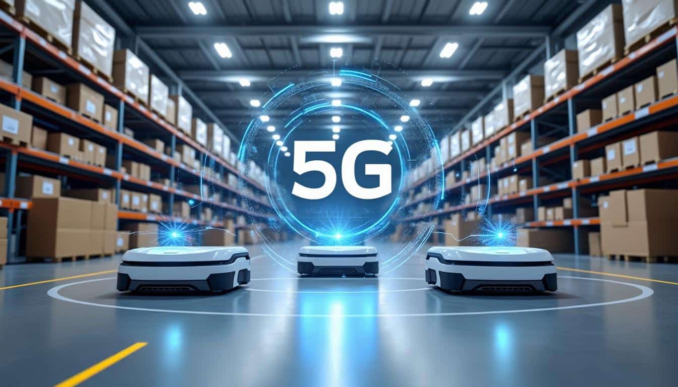 découvrez comment la 5g industrielle révolutionne la gestion des entrepôts en permettant le pilotage précis et efficace des robots autonomes, optimisant ainsi la logistique et la productivité.