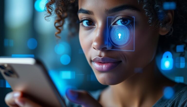 découvrez comment la biométrie faciale renforce la sécurité des smartphones et des applications bancaires pour protéger vos données personnelles.