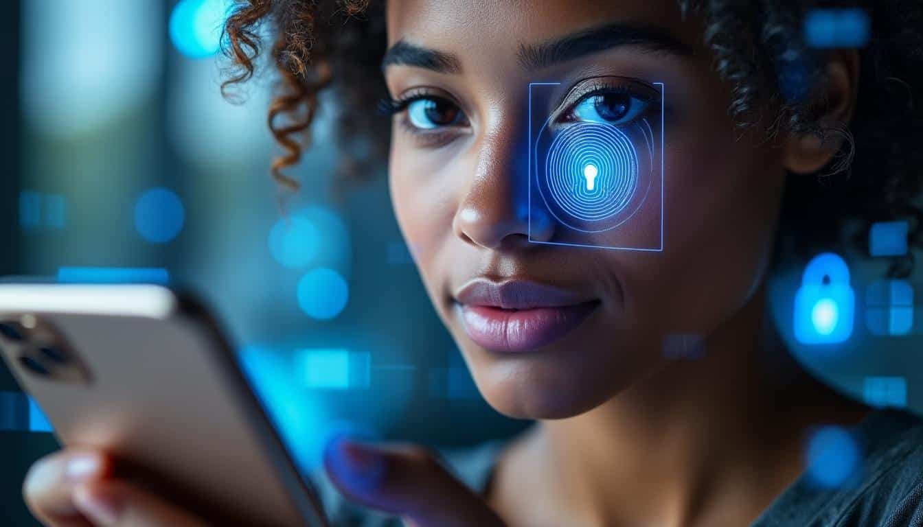 découvrez comment la biométrie faciale renforce la sécurité des smartphones et des applications bancaires pour protéger vos données personnelles.