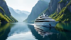 découvrez la croisière électrique, une expérience paisible et écologique qui vous permet de naviguer sans bruit à travers les fjords protégés, en harmonie avec la nature.