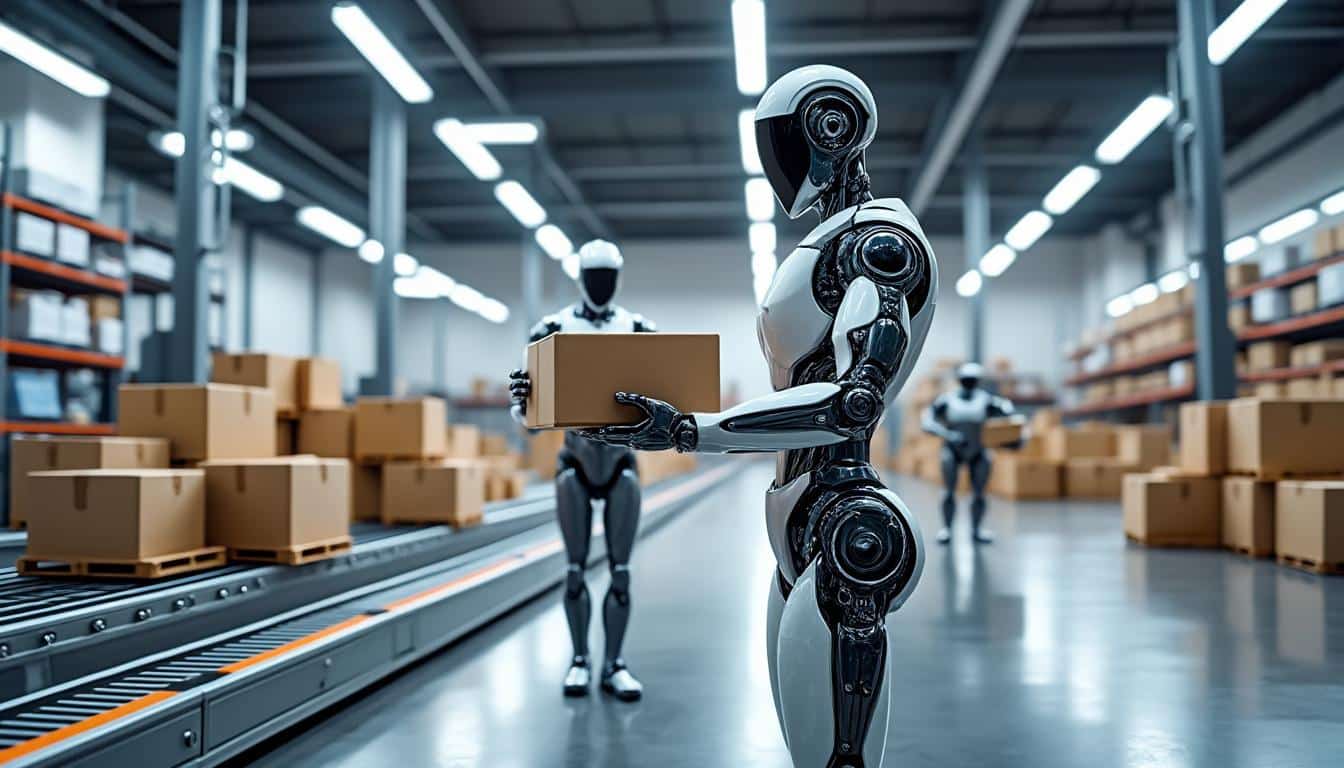 découvrez comment la robotique humanoïde révolutionne la logistique en compensant le déficit de main-d'œuvre, améliorant ainsi l'efficacité et la productivité des opérations.