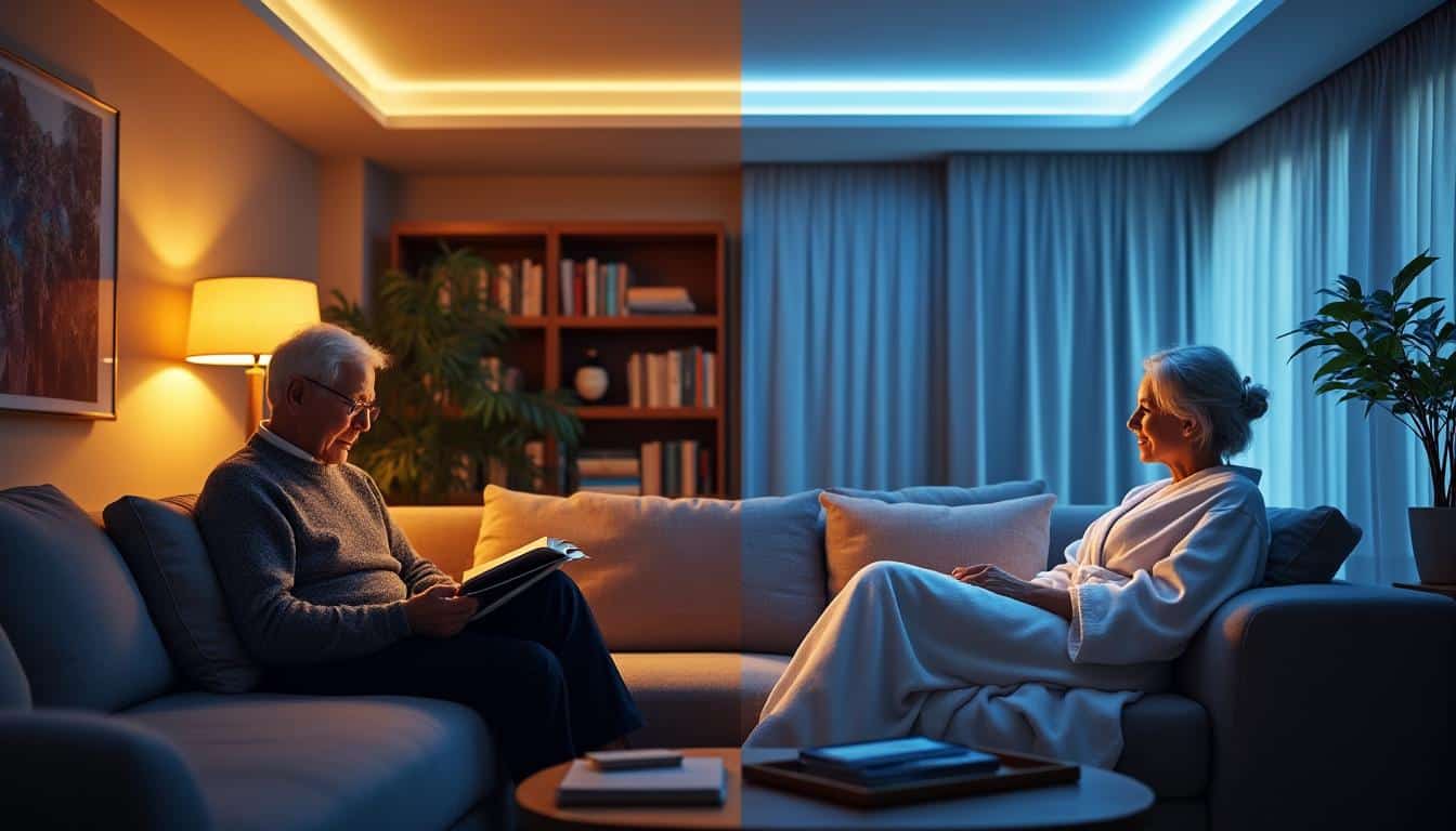 découvrez comment l’éclairage led adaptatif améliore le bien-être des résidents en régulant leur cycle circadien pour un sommeil naturel et une meilleure qualité de vie.