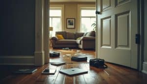la garantie vol couvre et indemnise les biens dérobés lors d'une effraction à votre domicile, assurant votre protection contre les pertes causées par un cambriolage.