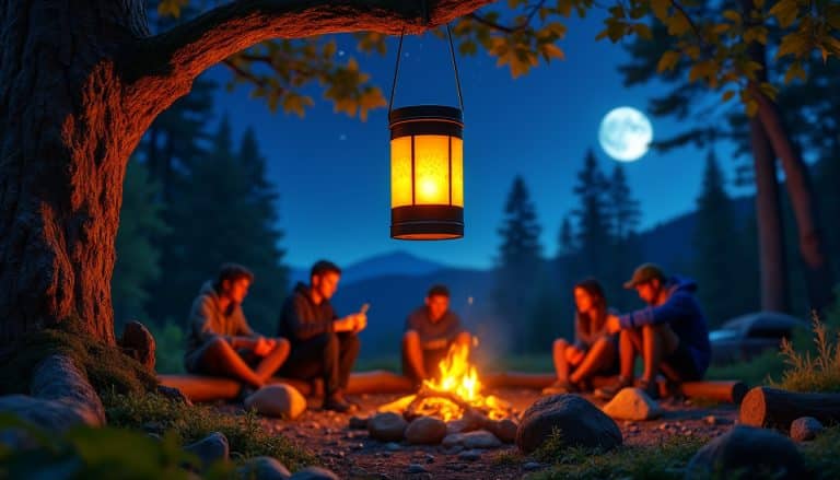découvrez comment la lanterne solaire illumine parfaitement les bivouacs des campeurs nocturnes, offrant lumière écologique et autonomie pour des nuits en pleine nature.