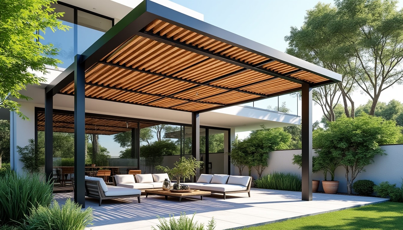 découvrez la pergola bioclimatique, idéale pour réguler efficacement l'ombre et la chaleur sur votre terrasse, et profiter d'un espace extérieur confortable toute l'année.