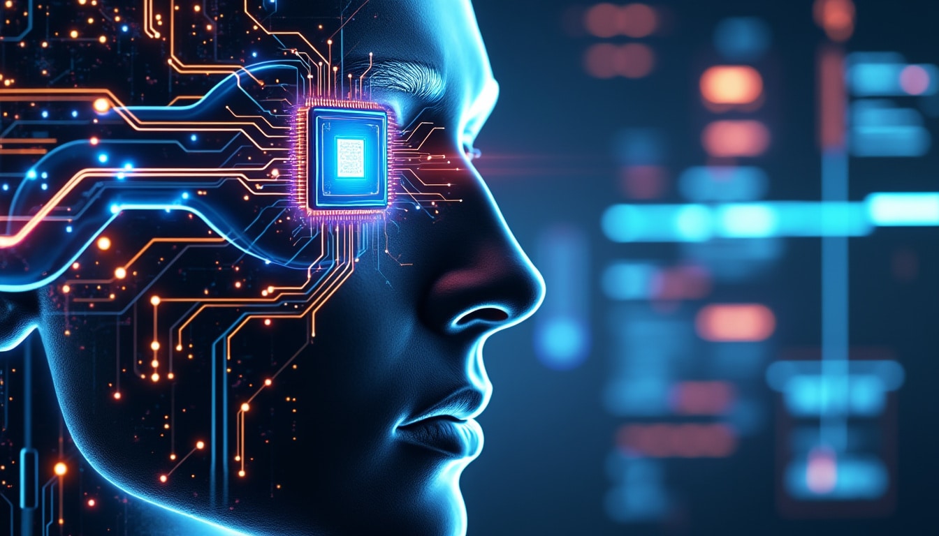 découvrez comment la puce neuronale permet une connexion directe entre le cerveau humain et l'ordinateur, révolutionnant les interfaces cerveau-machine.