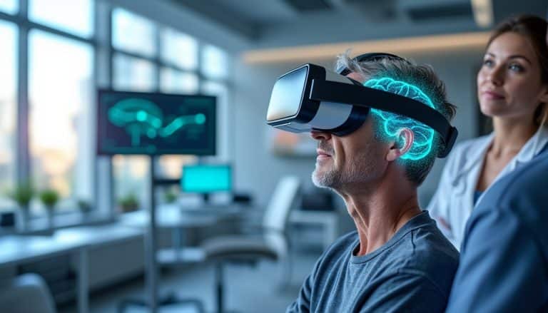 découvrez comment la rééducation par réalité virtuelle favorise la plasticité neuronale pour améliorer la récupération après un avc.
