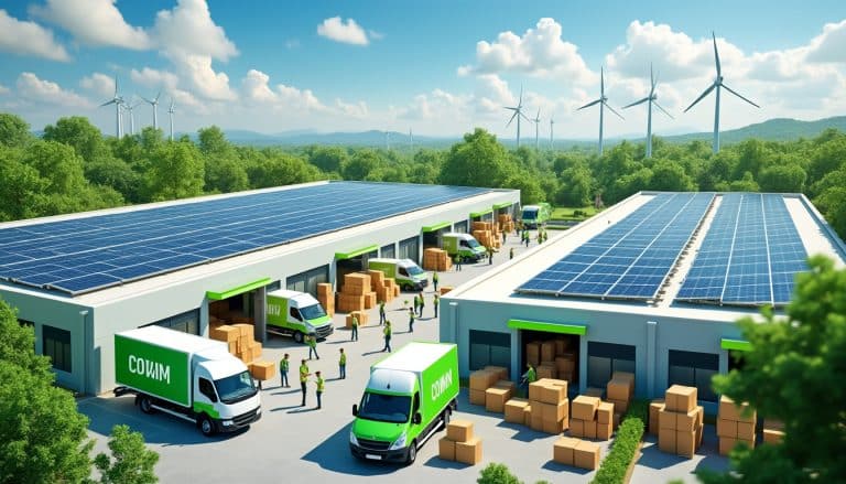 découvrez comment la supply chain verte permet de réduire l'empreinte carbone du e-commerce en optimisant les processus logistiques pour un commerce en ligne plus durable.