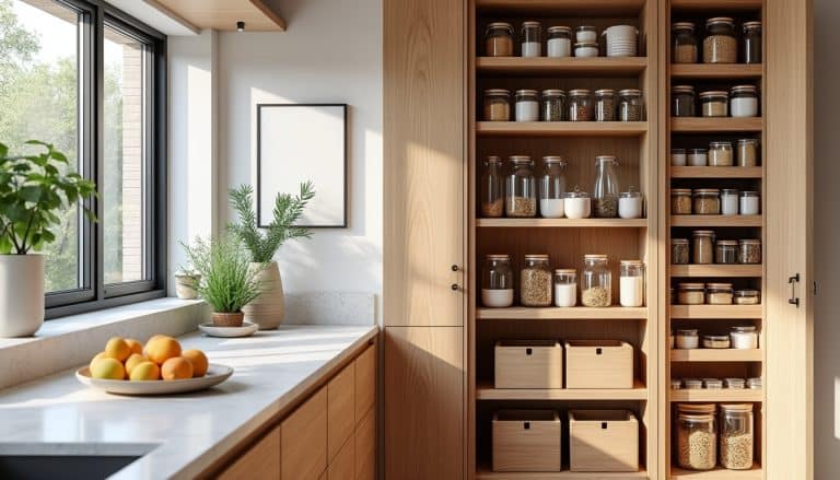 découvrez comment le cellier vous aide à optimiser l'espace en libérant de la place dans les placards de votre cuisine pour un rangement plus organisé et pratique.