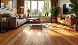 découvrez comment le parquet massif transforme votre séjour en un espace chaleureux et convivial, alliant élégance naturelle et confort durable.