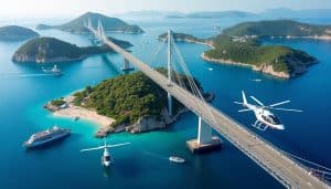 découvrez comment le pont aérien améliore l'accès aux îles isolées pendant la haute saison, offrant des liaisons rapides et fiables pour les voyageurs.