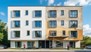 le ravalement de façade protège et valorise votre bien immobilier en assurant sa durabilité et son esthétique.