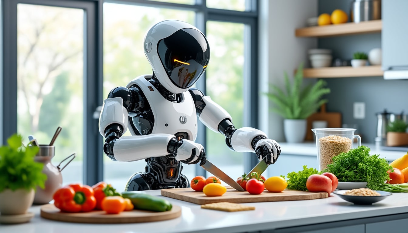 découvrez comment le robot de cuisine automatise la préparation de repas sains, vous faisant gagner du temps tout en garantissant une alimentation équilibrée et savoureuse.