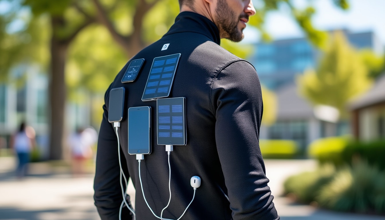 découvrez comment le tissu photovoltaïque permet de recharger facilement vos appareils portatifs grâce à l'énergie solaire, alliant innovation et mobilité écologique.