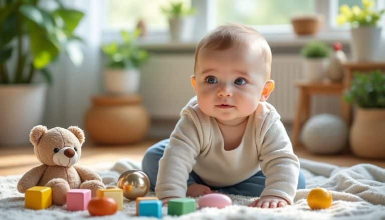 découvrez comment l’éveil sensoriel stimule le développement cognitif des nourrissons, favorisant leurs capacités d’apprentissage dès les premiers mois.