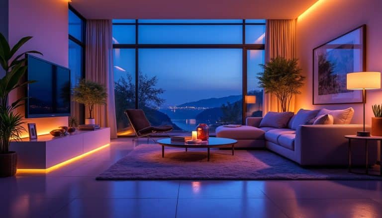 découvrez comment l'intelligence ambiante ajuste automatiquement l'éclairage de votre maison en fonction de votre humeur pour un confort optimal.