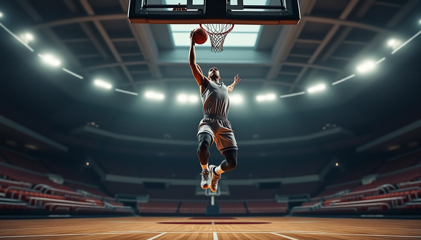 découvrez comment la pliométrie améliore la détente verticale des basketteurs pour des performances optimales sur le terrain.